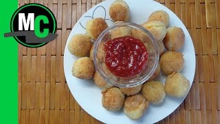 BOMBAS DE PAPA Y QUESO  Receta Fácil  Maxi Cocina [upl. by Ainnat213]