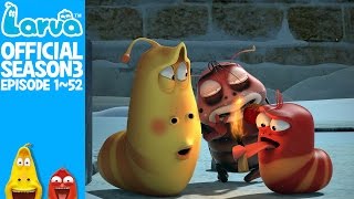 Official 90 MIN LARVA Season 3 Episode 1  52 [upl. by Henrietta]