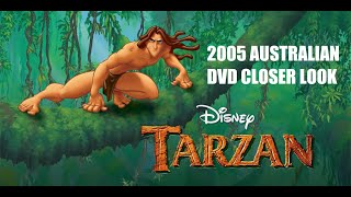 Disneys Tarzan 1999 2005 Australian DVD Closer Look [upl. by Anairam]