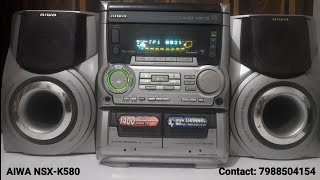 AIWA NSXK580 SOLD OUT TO Mr GS SUNDRESH FROM KARNATAKA [upl. by Aniala863]