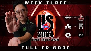 Week 3  Street Fighter League ProUS  Bandits v RR Cloud9 v Shopify Rebellion FlyQuest v FS [upl. by Nelon]