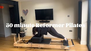 Reformer Pilates 30 minute full body workout I EMILYJPILATES [upl. by Tadeas]