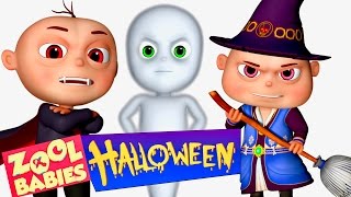 Zool Babies Halloween Show  Zool Babies Series  Cartoon Animation For Children [upl. by Arvo]