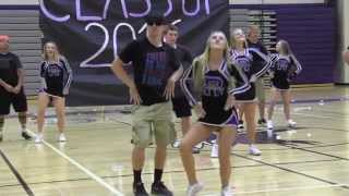 Football and Cheer Dance 2015 [upl. by Hameean52]