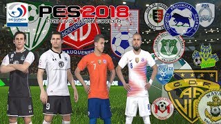 REGALO PES 2018 CAMISETA COLO COLO 2018  KIT 2DA DIVISION  CHILE 2018 [upl. by Eudosia]