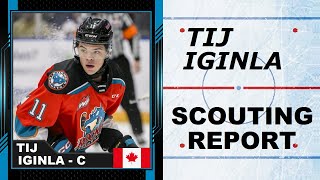 TIJ IGINLA Highlights  2024 NHL Draft [upl. by Lawan646]