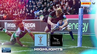 Premiership Rugby Highlights World Cup stars return as Harlequins put on a show v Newcastle Falcons [upl. by Catha]