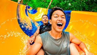 GengTonsom Main Gelongsor Terpanjang Di Dunia Escape Theme Park [upl. by Careaga]