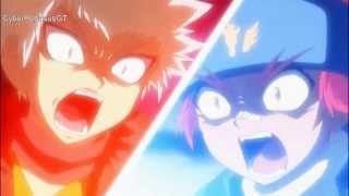 Beyblade AMV Sol Blaze vs Galaxy Pegasus  Seasons HD1080p [upl. by Ardnassac176]