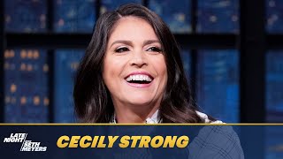 Cecily Strong on Her Cathartic Memoir and Putting Jeanine Pirro in a Box of Wine on SNL [upl. by Pauwles]