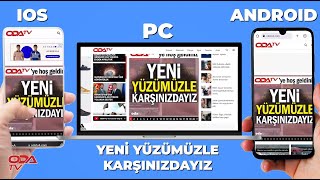 Odatvye hoş geldiniz Yeni yüzümüzle karşınızdayız [upl. by Savanna455]