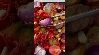 Pepper mix for Nigerian jollof fyp food christmasrecipe youtube music [upl. by Cory]