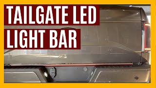 LED TailGate Light Bar for The Ford F150 [upl. by Shaper460]