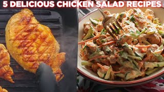 5 Delicious Chicken Salad Recipes [upl. by Som]