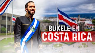 💥HISTORICO COSTA RICA Recibe a NAYIB BUKELE Visita OFICIAL de ESTADO Asi lo RECIBEN [upl. by Mar434]