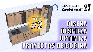 Diseño y Despiece de Cocinas en ARCHICAD 27 Todo en Menos de 30 Minutos PARTE 2 [upl. by Ezekiel540]