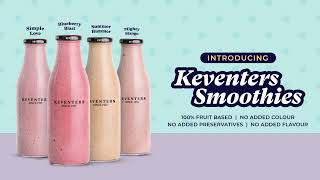 All Flavour  All Fruit  Keventers Smoothies [upl. by Daitzman]