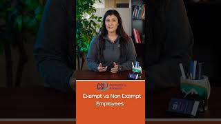 Exempt vs NonExempt Employees [upl. by Sheridan]