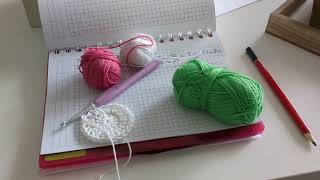 Pomeriggio con pioggia 🌧️caffettino ☕e progettino crochet per voi🧶 [upl. by Bakemeier]