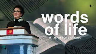 quotWords of Lifequot wPastor Barbara LIVE  101724 [upl. by Joscelin]