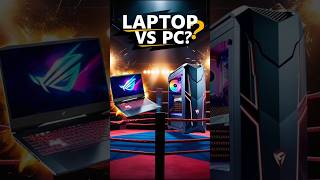 Gaming laptop vs gaming pc best konsa hai trendingshorts powerstrikegamingshorts [upl. by Eitnom]