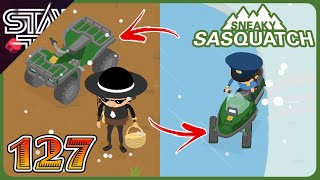 NEW SNOWMOBILE AND ATV VEHICLES  Sneaky Sasquatch  Ep 127 [upl. by Boone938]