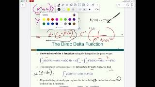 The Dirac delta function and green function [upl. by Anipsed]