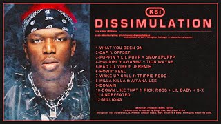 🔴 KSI  Dissimulation LIVE Reaction  Full Album Listening Party [upl. by White]