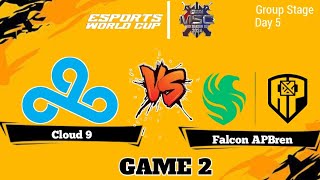 Karma memang Nyata Bang Mobazane  Team Cloud 9 VS Falcon ApBren  MSC 2024 Group Stage Day 5 [upl. by Alford]