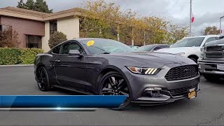 2017 Ford Mustang EcoBoost Premium San Jose Santa Clara Fremont San Francisco Oakland [upl. by Akcimahs188]