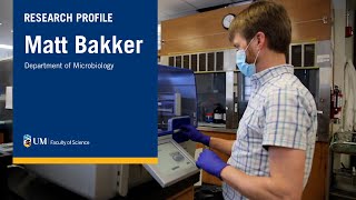 Matt Bakker research profile [upl. by Mychal]