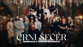 BRESKVICA X ZORANA MICANOVIC  CRNI SECER 🖤 OFFICIAL VIDEO  ALBUM TURBO i FOLK [upl. by Akirej]