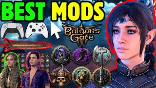 BEST MODS in Baldurs Gate 3 MOD MANAGER PC  CONSOLE [upl. by Odnumyar136]