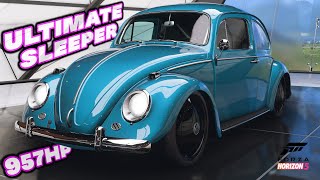 BEETLE quotUltimate Sleeperquot  Forza Horizon 5  Free Car Barn Find Review amp Customization  NEW [upl. by Petigny]