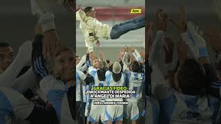 😰 Así fue el HOMENAJE a ÁNGEL DÍ MARÍA tras despedirse de la SELECCIÓN ARGENTINA  Depor [upl. by Manuel]