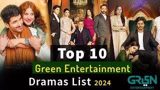 Top 10 Latest Green Entertainment Dramas List 2024  Green entertainment drama  greenentertainment [upl. by Sykes180]