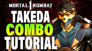 MK1 Takeda Combos  Mortal Kombat 1 Takeda Combo Guide [upl. by Myra]