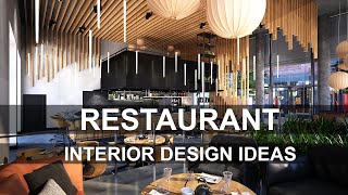 10 brilliant restaurant interior design ideas [upl. by Vinia249]