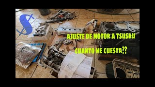 Motor de Tsuru 3 cuanto vale un ajuste 🤔 [upl. by Yrrab10]