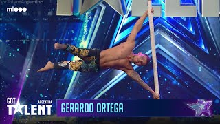 Gerardo Ortega  Palo Chino  Audiciones  Got Talent Argentina 2023 [upl. by Geralda]