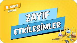 Zayıf Etkileşimler  9Sınıf Kimya 2024 [upl. by Nissie]