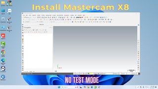 Install mastercam x8 [upl. by Feodor]