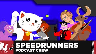 Lets Play  Speedrunners  The Rooster Teeth Podcast Crew [upl. by Bahner]