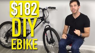 Making a super cheap electric bike for 182 [upl. by Iroj]