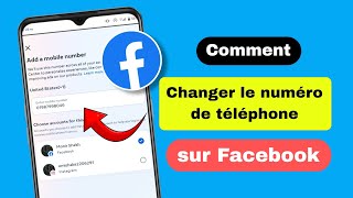 Comment changer de numéro de téléphone sur Facebook 2024 Changement de numéro Facebook [upl. by Sugden490]