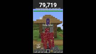 Attacking Bedrock Golem Challenge until I reach 80K subs Minecraft LIVE minecraft minecraftlive [upl. by George253]