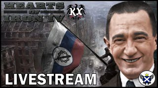 HOI4 Kaiserredux Russian Republic Livestream  Mister Happy Returns [upl. by Namaan]