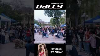 KPOP IN PUBLIC HYOLYN효린 달리 Dally Feat GRAY  Random play dance shorts [upl. by Aindrea147]