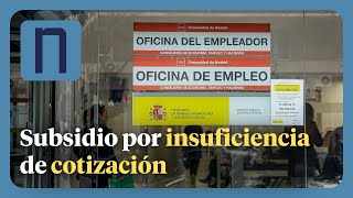 SUBSIDIO POR INSUFICIENCIA DE COTIZACIÓN requisitos duración y cuantía de esta prestación [upl. by Naujat965]