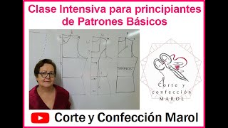 Clase Intensiva para Principiantes de Patronaje Básico [upl. by Yesnikcm]